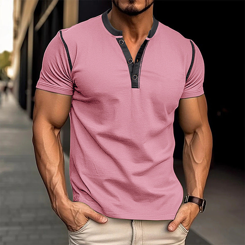 Short-sleeved Men's Polo T-shirt