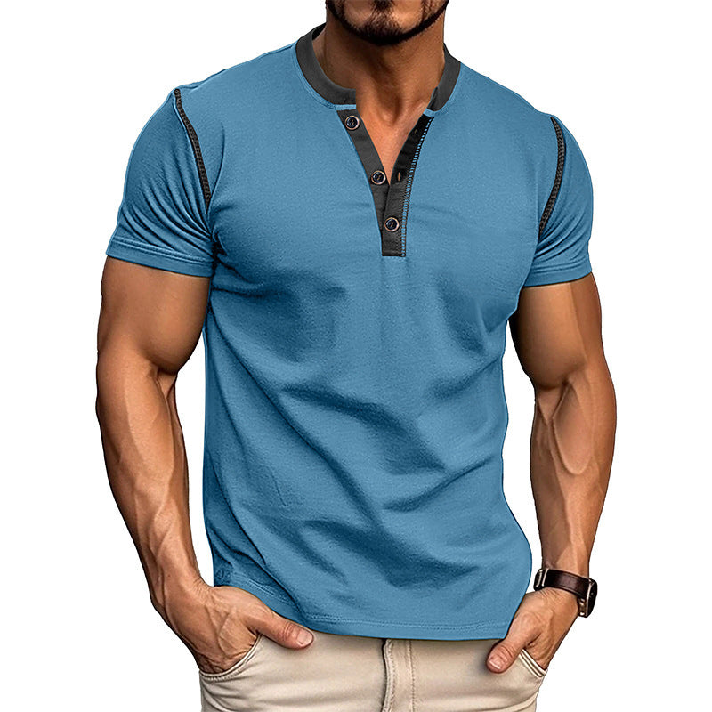 Short-sleeved Men's Polo T-shirt