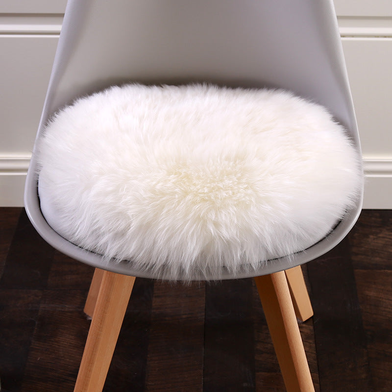 Wool Carpet Sofa Cushion Long Hair