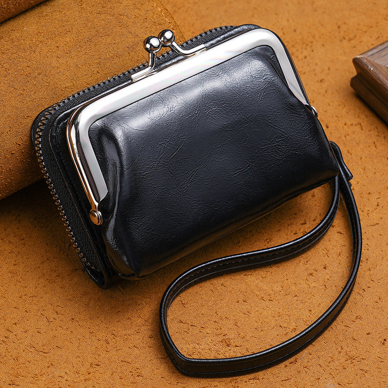 Ladies' Buckle Coin Purse 4-inch Clip
