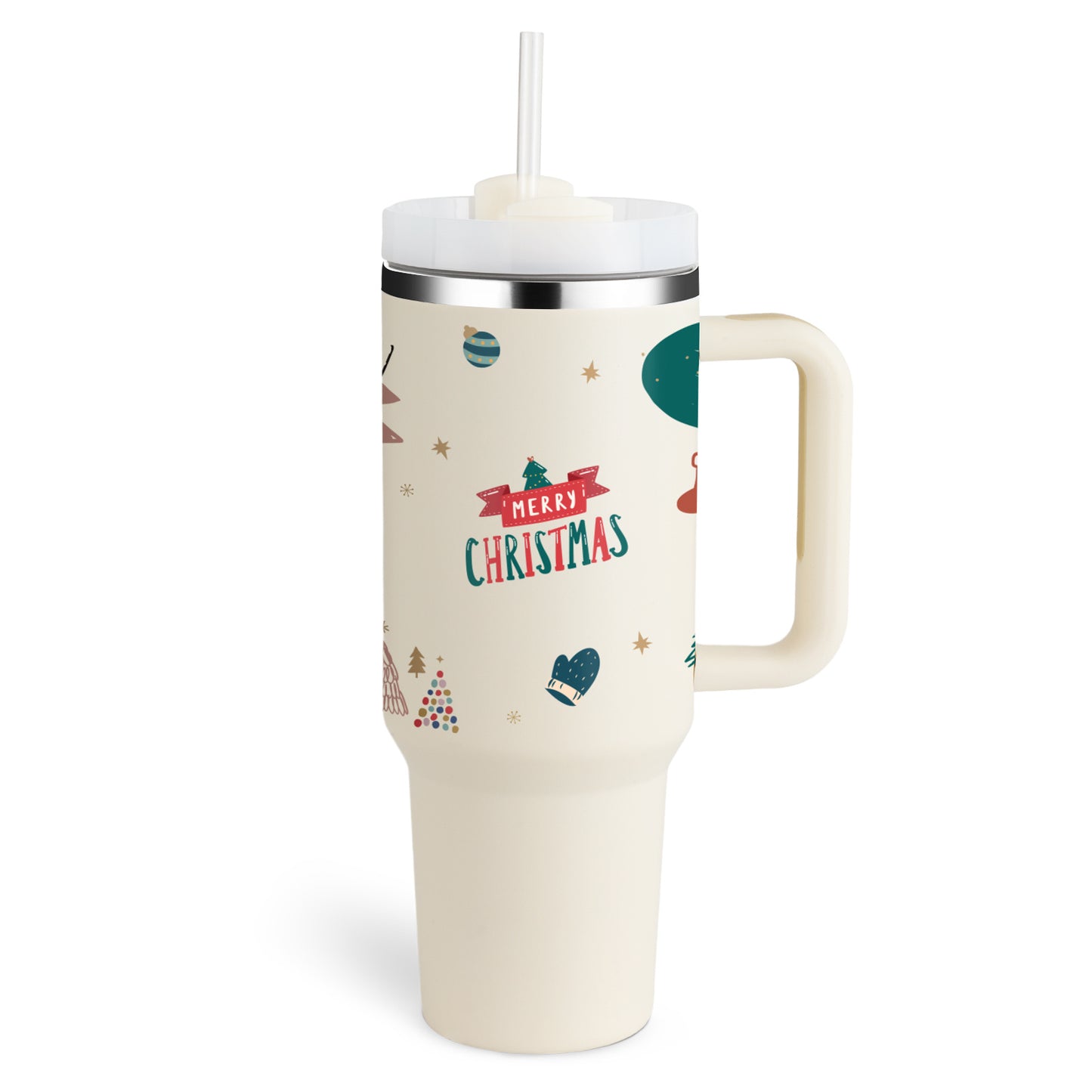40 Oz Stainless Steel Tumbler With Lid For Car Gym Office Travel