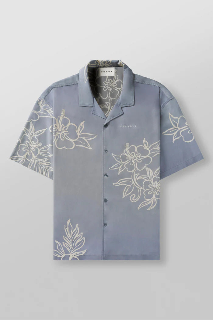 Men's Printed Casual Loose Short Sleeves Top