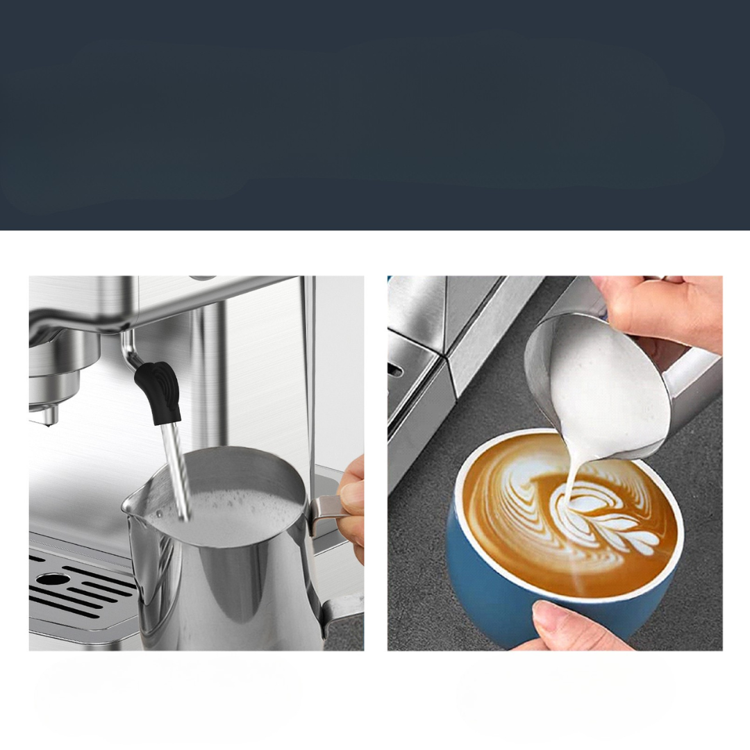 Bar Espresso Machine With Milk Frother For Latte, Cappuccino, Macchiato