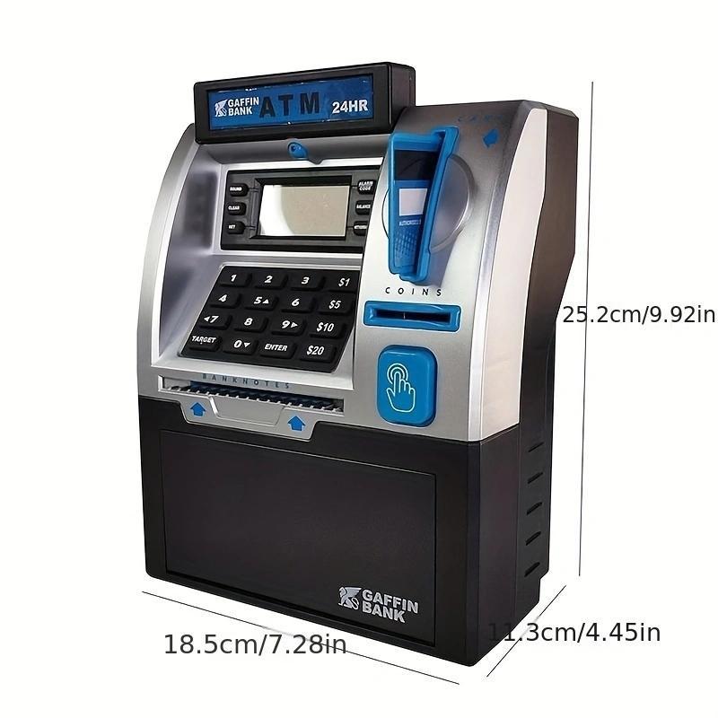 Interactive Children's ATM Piggy Bank - An Interactive Game With Real ATM Functions
