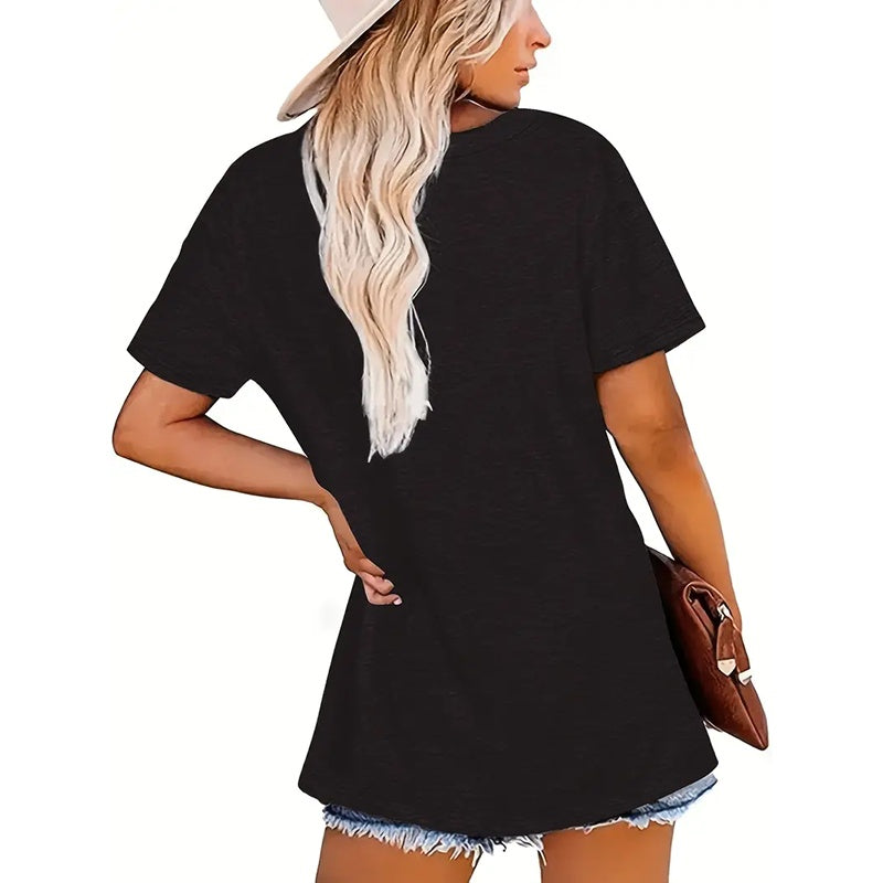Women's Love Heart Print T Shirts