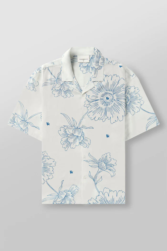 Men's Printed Casual Loose Short Sleeves Top