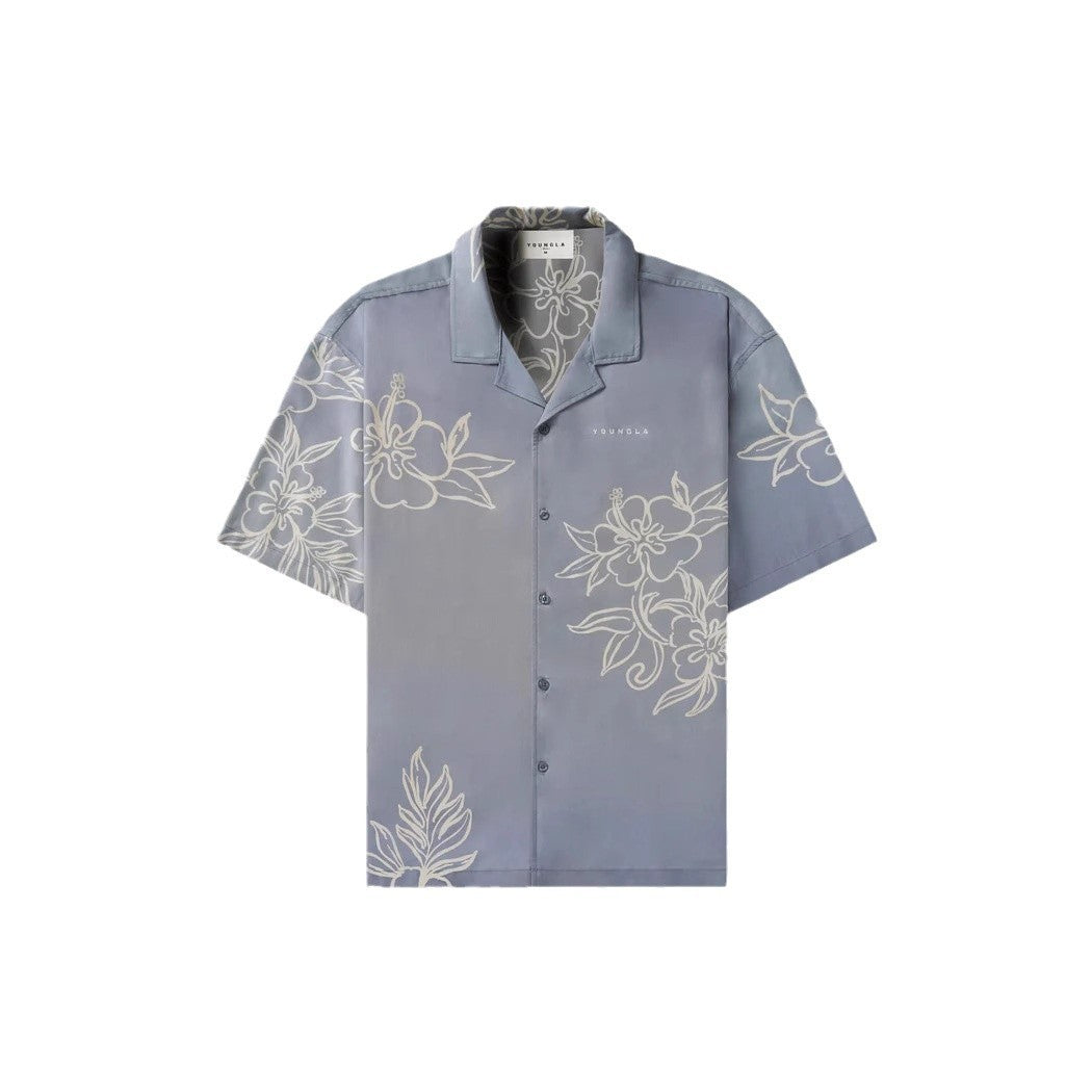 Men's Printed Casual Loose Short Sleeves Top