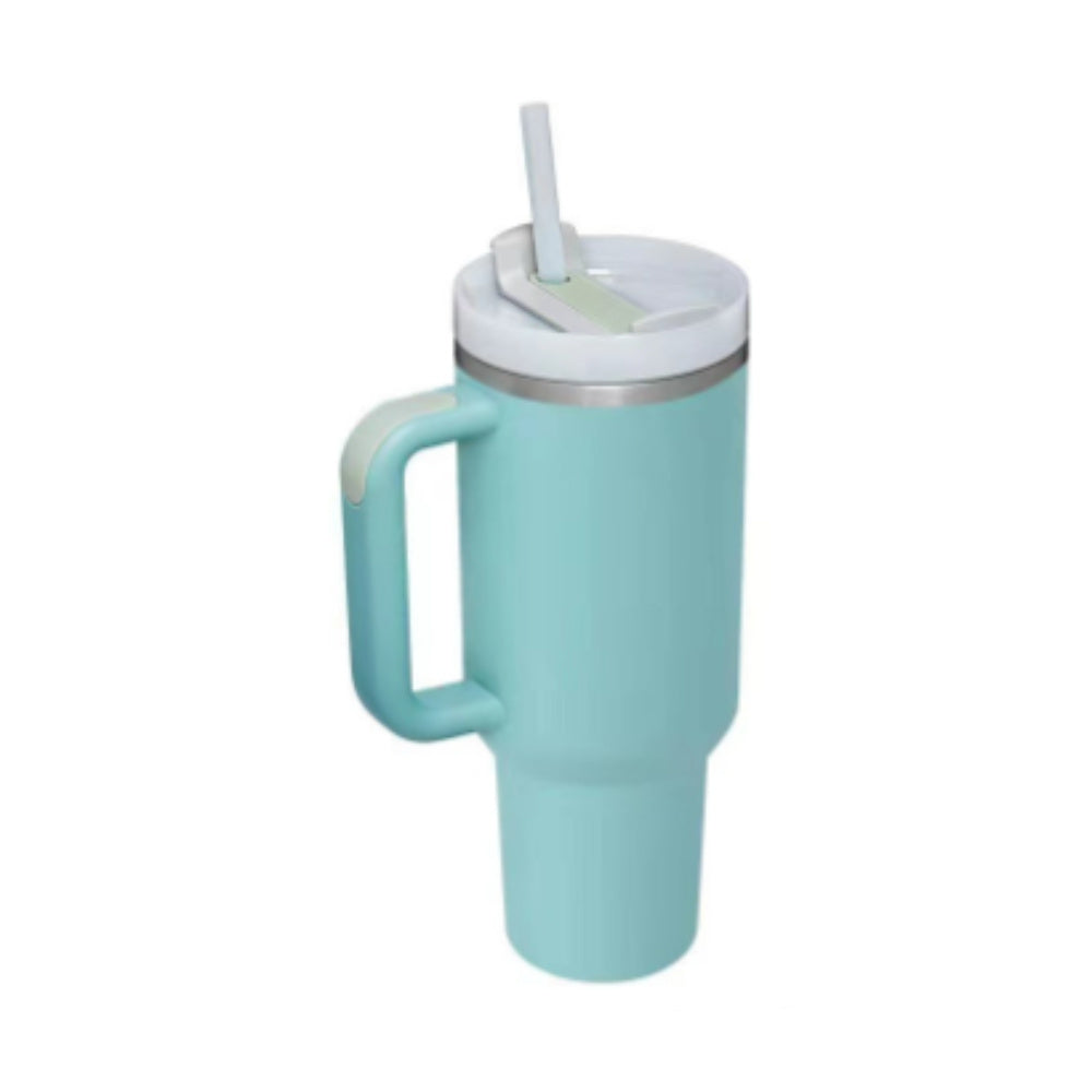 40 Oz Stainless Steel Tumbler With Lid For Car Gym Office Travel