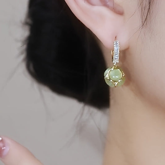 Women's Ball Pendant Earrings