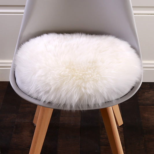 Wool Carpet Sofa Cushion Long Hair