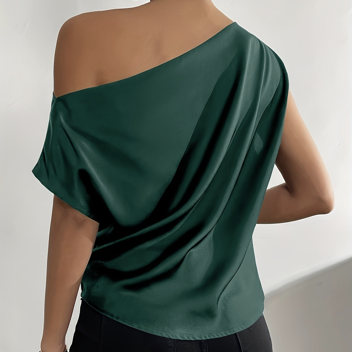 Women's Asymmetrical One-Shoulder Top