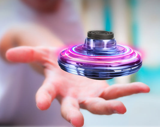 Mini Fingertip Gyro Interactive Decompression Toy Drone Spinner
