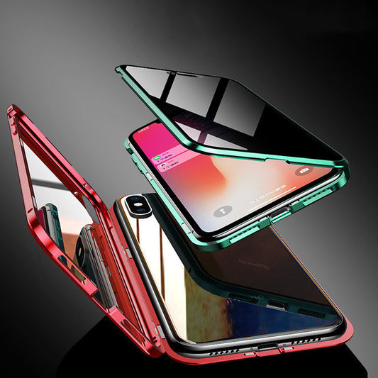 Anti-peep Magnetic Protective Shell Privacy Glass Case