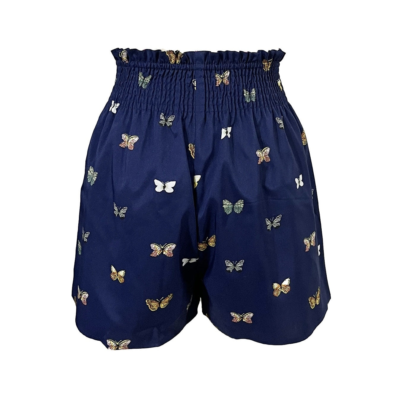 Ladies' Butterfly Print Casual Shorts