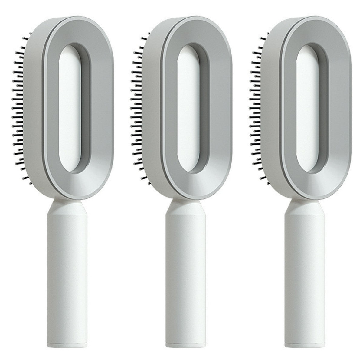 Women Anti-Static Scalp Massage Self Cleaning Hair Brush