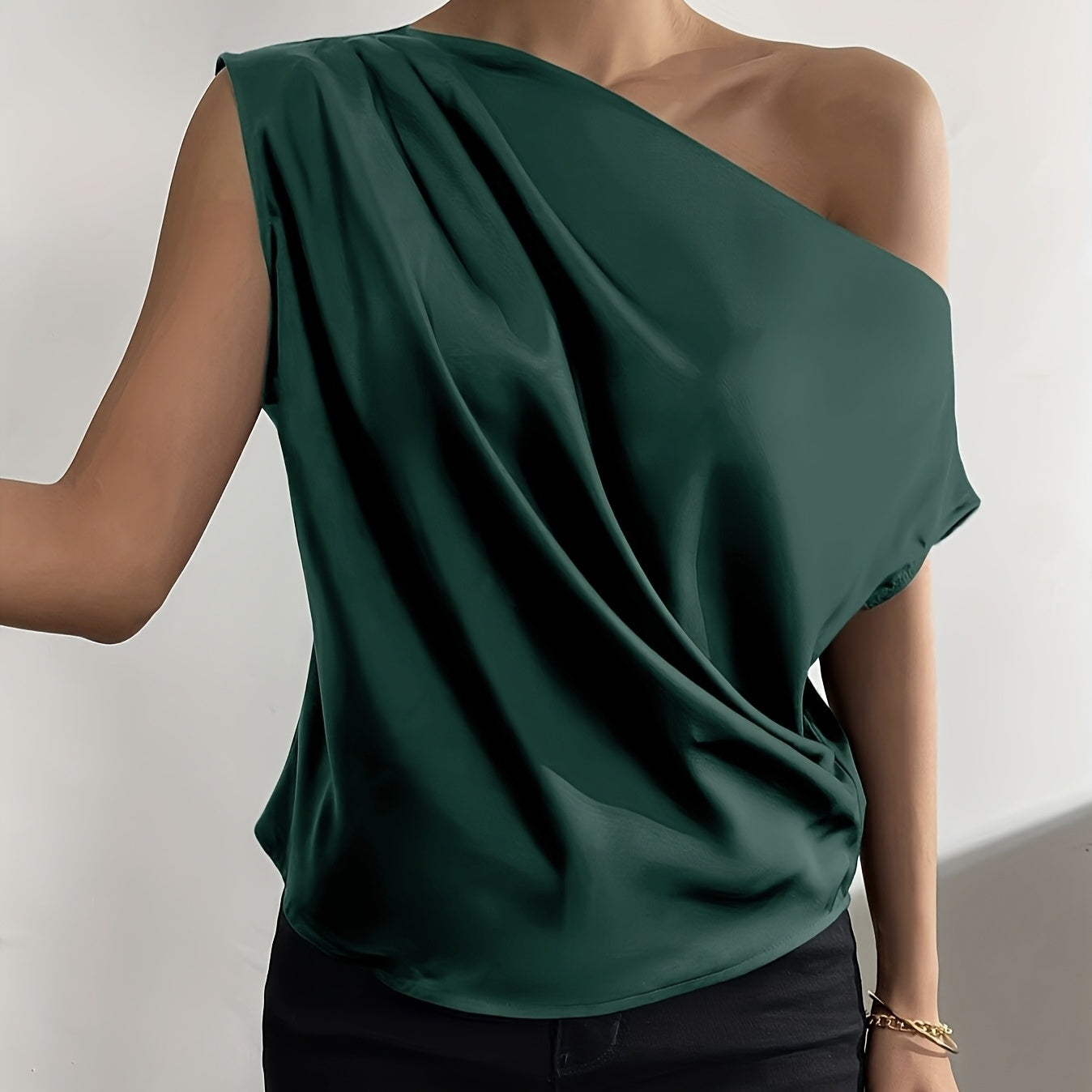Women's Asymmetrical One-Shoulder Top