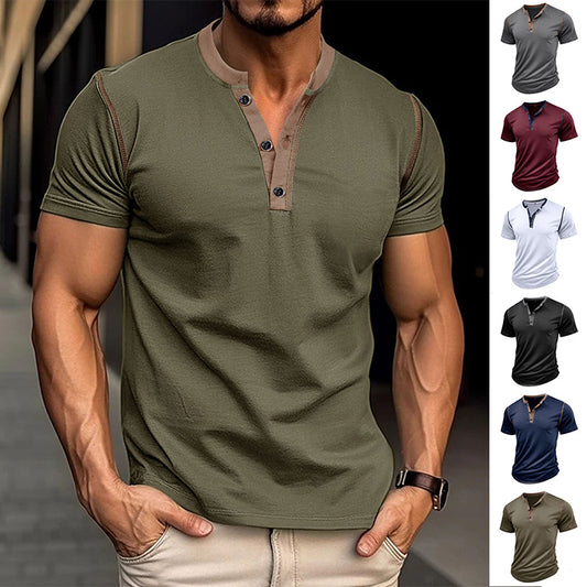 Short-sleeved Men's Polo T-shirt