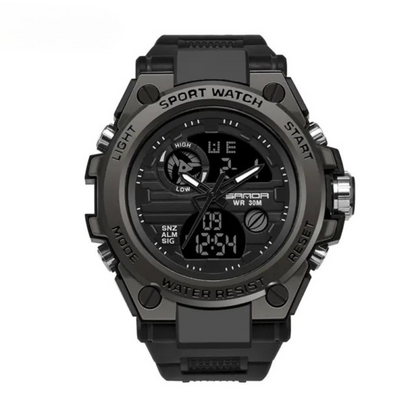 Luminous Chronograph Digital Watch for Leisure Use