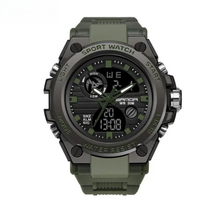 Luminous Chronograph Digital Watch for Leisure Use