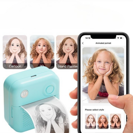 Mini Label Printer Student Pocket Portable Printer