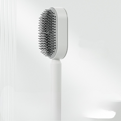 Women Anti-Static Scalp Massage Self Cleaning Hair Brush