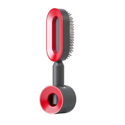 Women Anti-Static Scalp Massage Self Cleaning Hair Brush
