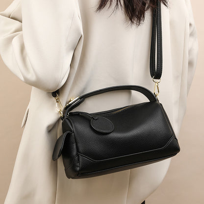 Women's Crossbody Soft Leather  Pillow Bag