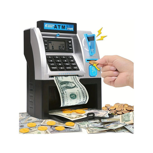 Interactive Children's ATM Piggy Bank - An Interactive Game With Real ATM Functions
