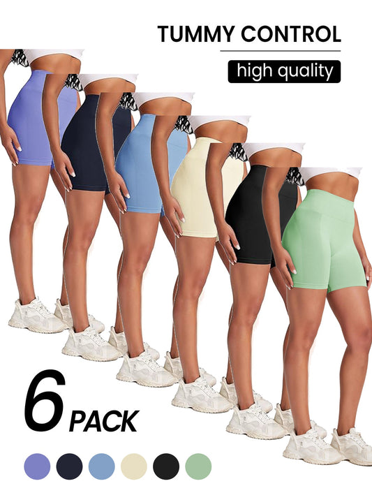 Set Of 6 - Yoga Pants
