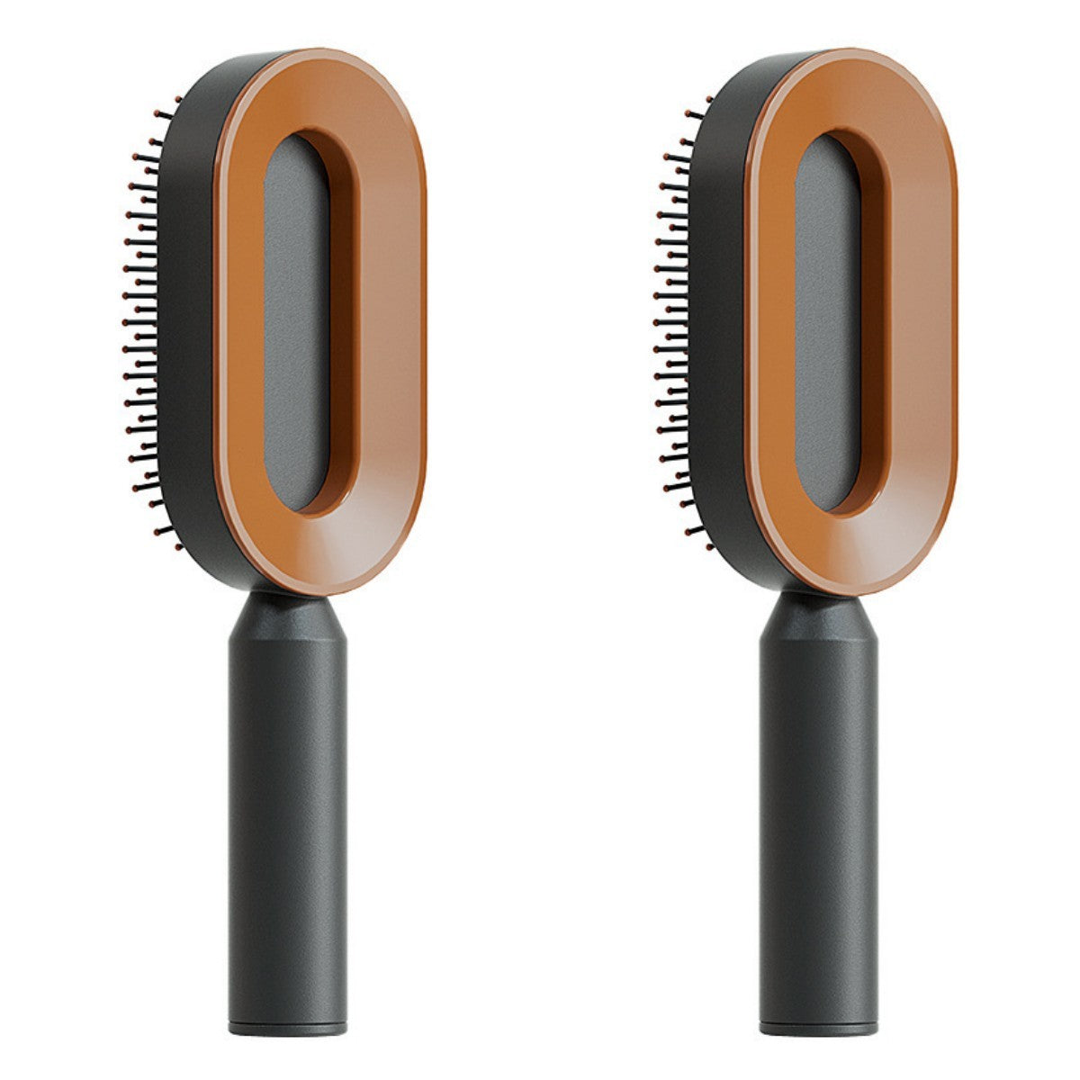 Women Anti-Static Scalp Massage Self Cleaning Hair Brush