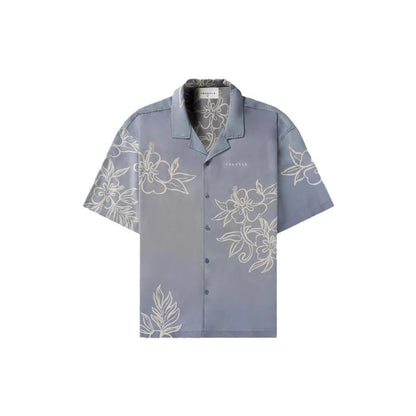 Men's Printed Casual Loose Short Sleeves Top