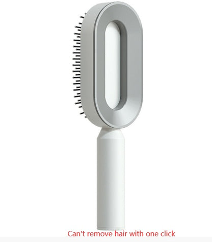 Women Anti-Static Scalp Massage Self Cleaning Hair Brush