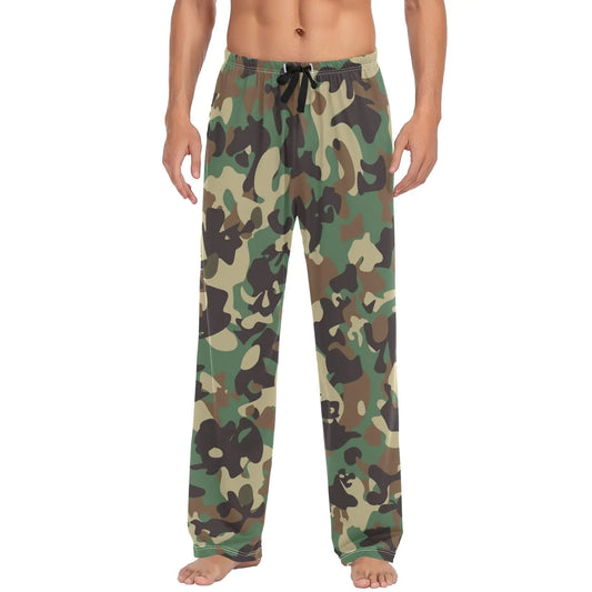 Mens Camo Pajama Pants